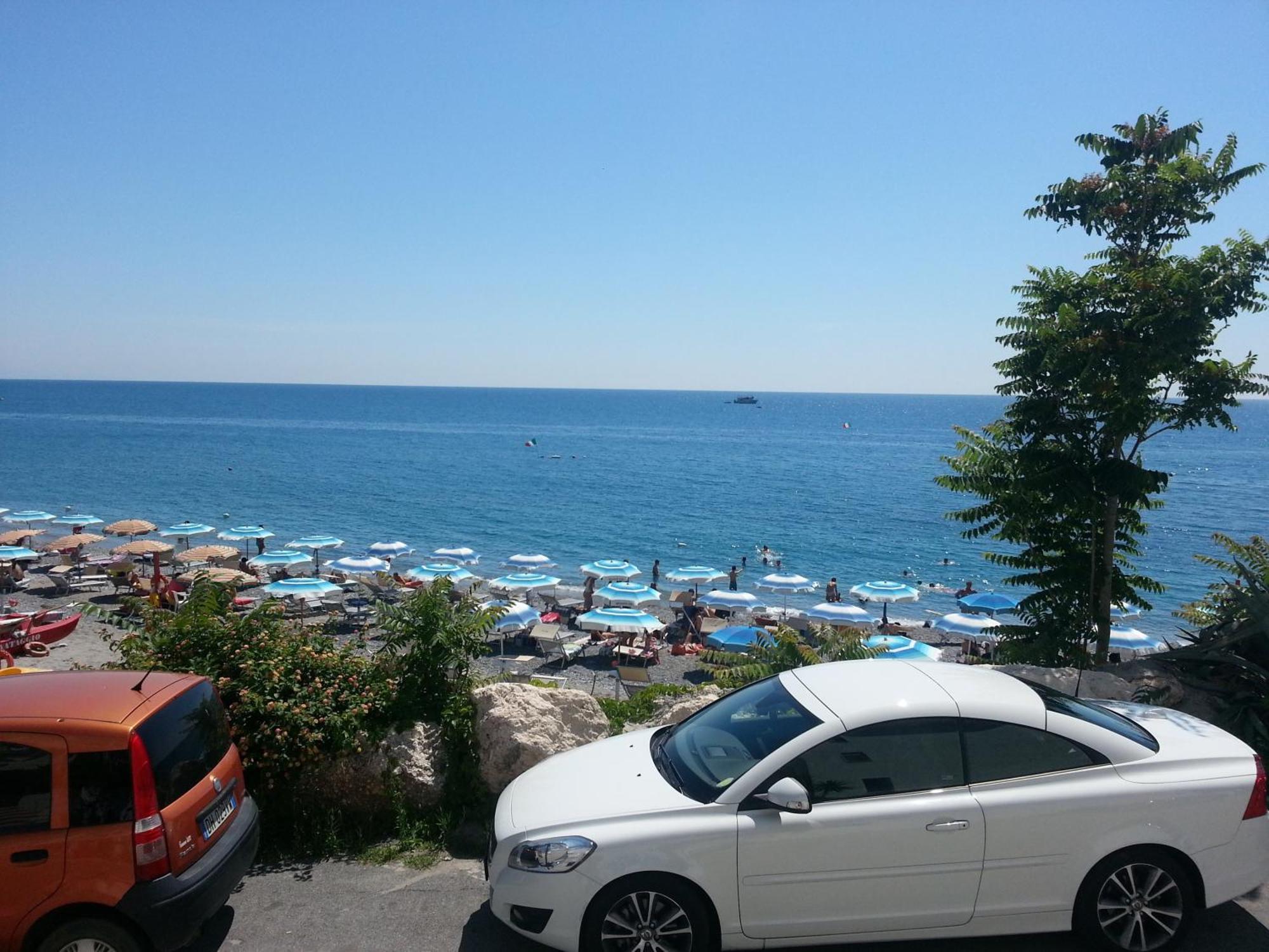 Hotel Ristorante Mareblu Amantea Bagian luar foto