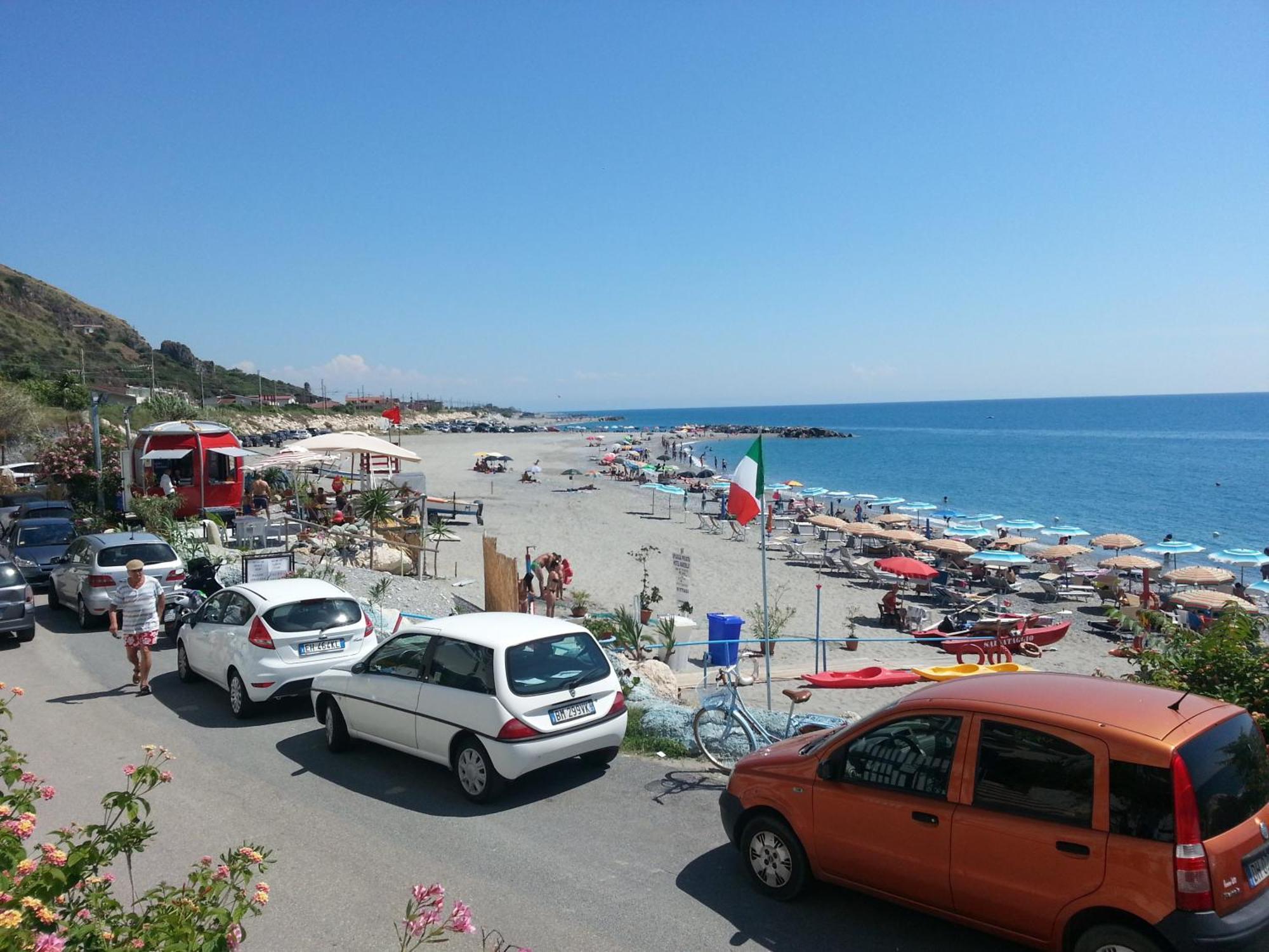 Hotel Ristorante Mareblu Amantea Bagian luar foto