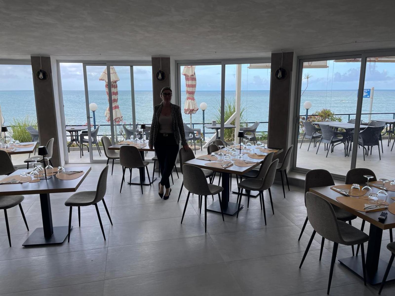 Hotel Ristorante Mareblu Amantea Bagian luar foto